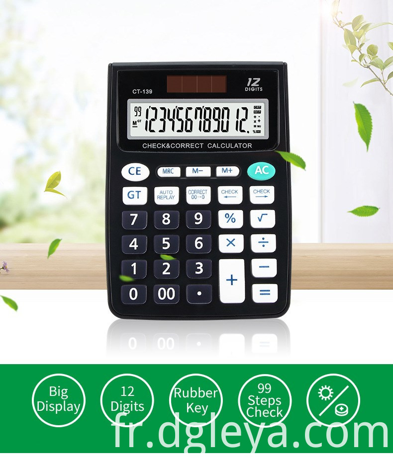 Calculatrice électronique d'origine Handeld Original Handeld Electronic Calculator